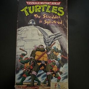 Teenage Mutant Ninja Turtles VHS Vintage